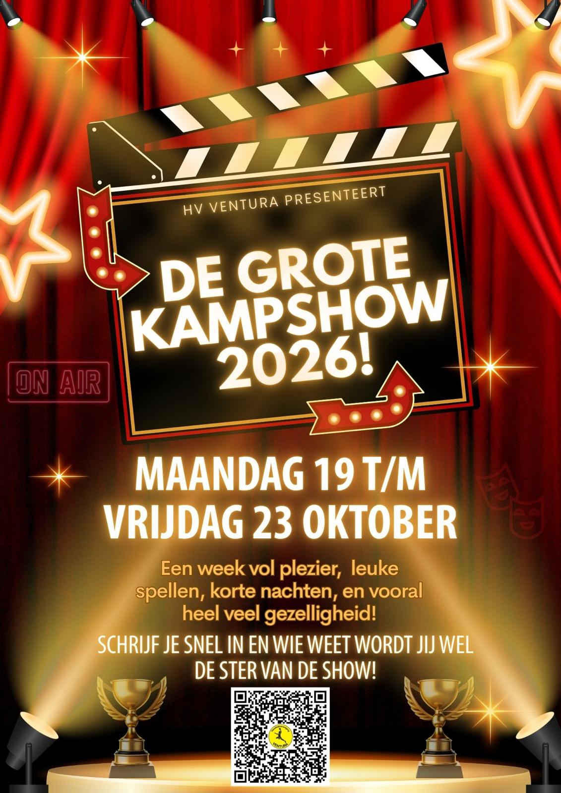 Jeugdkamp 2026: De grote Kampshow